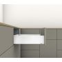 Blum Set Schubkasten MERIVOBOX Höhe K 129mm NL=300mm 40kg indiumgrau