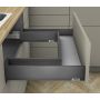 Blum Set Spülenauszug MERIVOBOX Höhe M 91mm NL=500mm 40kg oriongrau