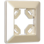 SIRO LED Abdeckrahmen für Controller nickel matt