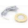 SIRO LED DUO Spot Einbau rund schw. W=2,5 AW=120° lm/m=200-210 vermessingt glänz