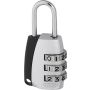 ABUS Kombinations-Zahlenschloss 155/20 mit einstellbarem Code Zinkdruckguss