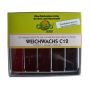 CleHo Weichwachs C12 Sortiment 7 Nr.507 mahagoni/palisander