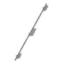 Winkhaus Mehrfachverriegelung Panik M2 AP4 E1 F1660 L108 35/92/9/16 matt chrom
